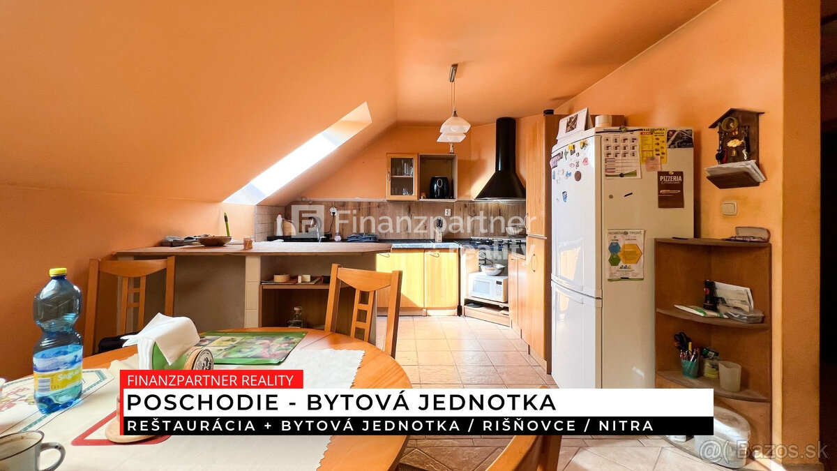 Reštaurácia + bytová jednotka, Rišňovce, Nitra - 14