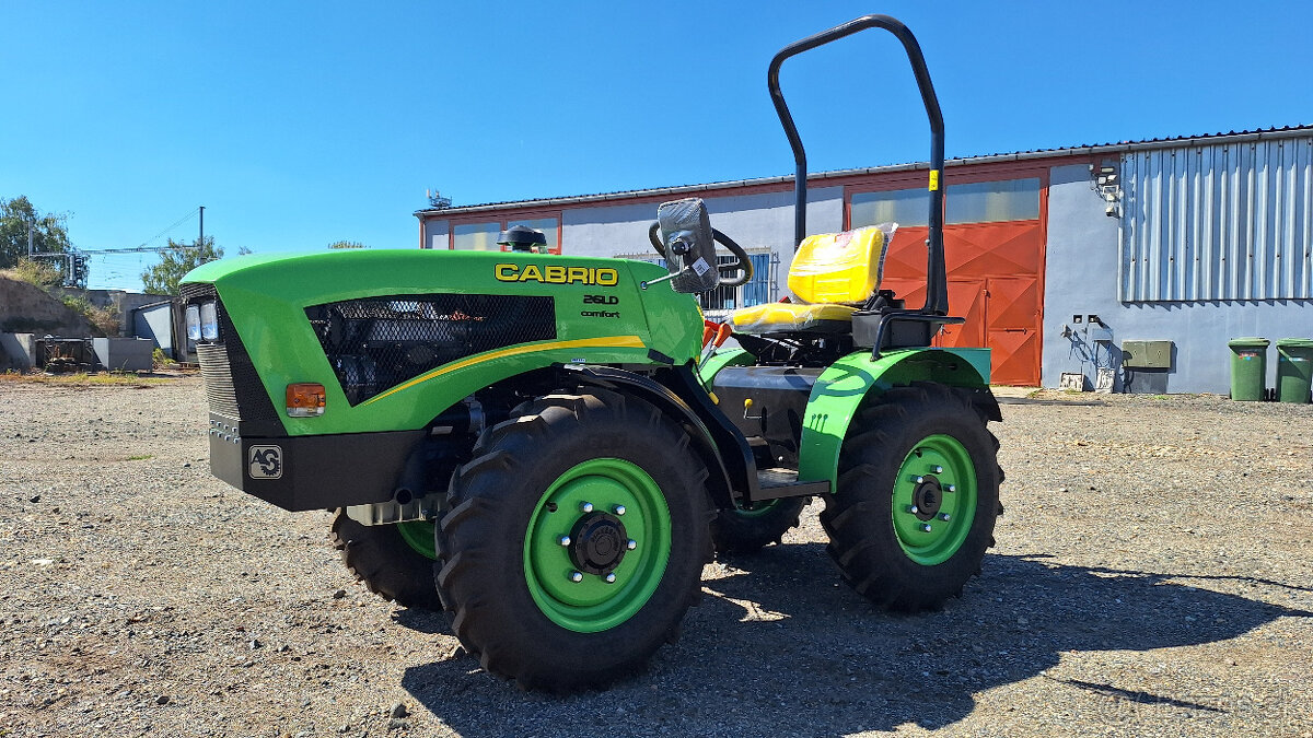 NOVÝ malotraktor CABRIO 26 LD Šálek Comfort - 14