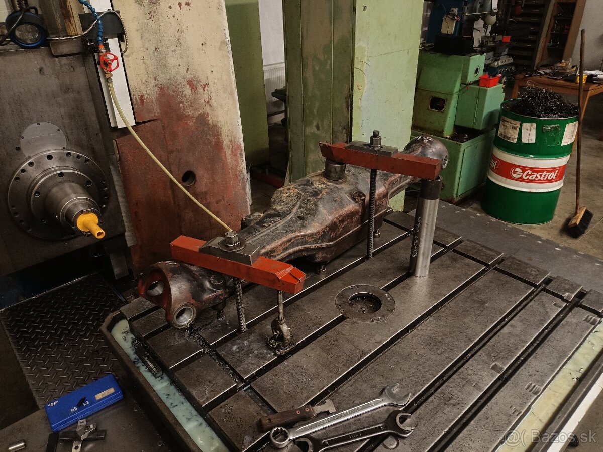 Kovoobrábanie, kovovýroba, horizontka, vyvrtávačka - 14