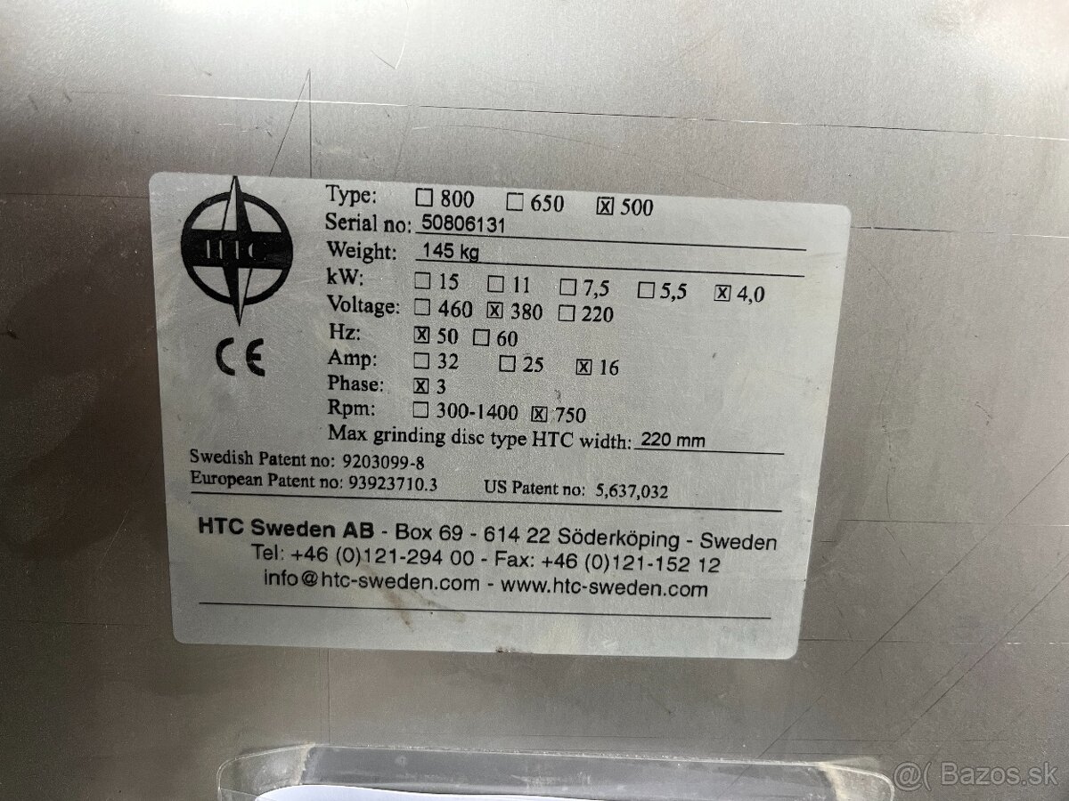 Planetarna bruska na beton HTC 500, Hladicka lesticka - 14