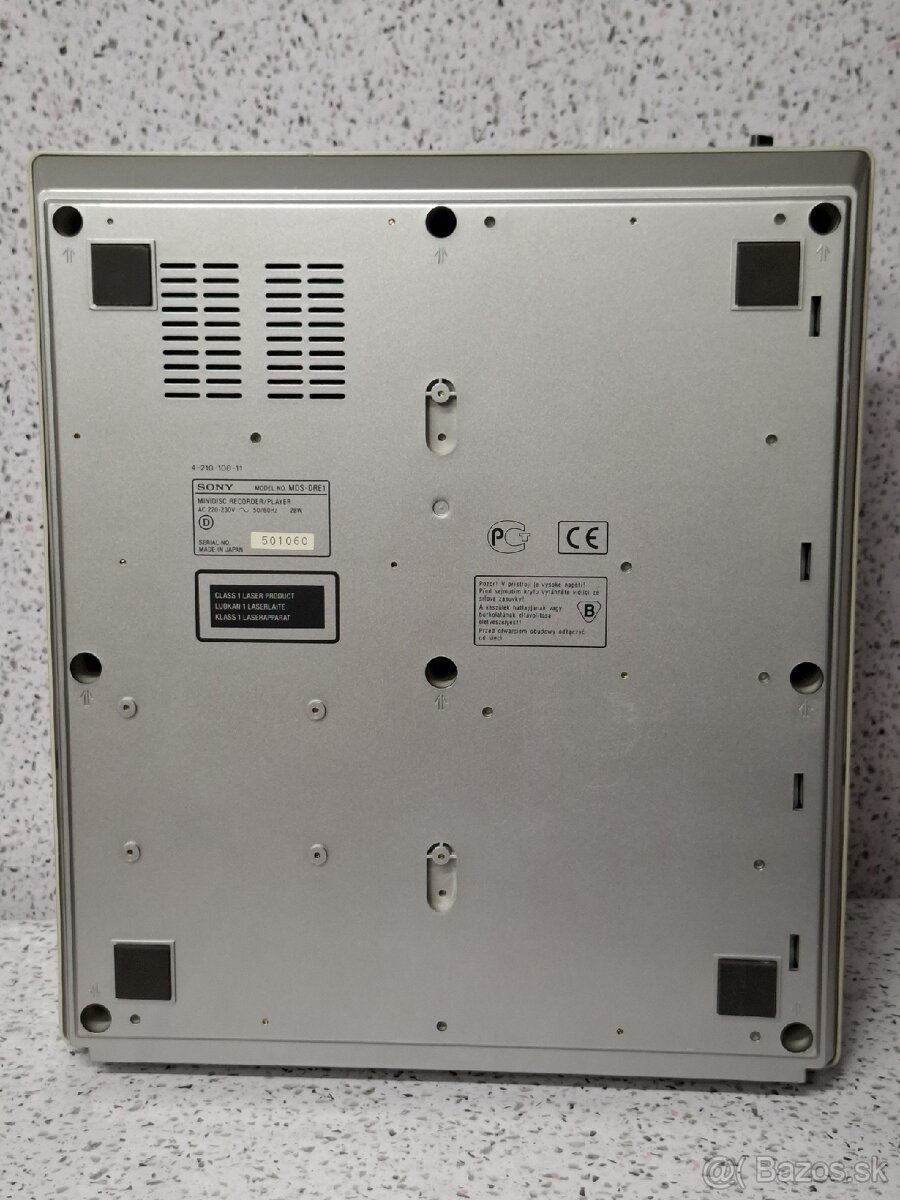 SONY MDS-DRE1 》MINIDISC 》rekordér/prehrávač minidiskov - 14