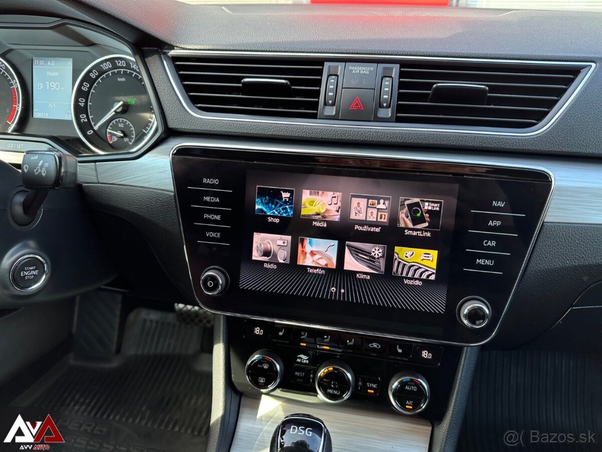 Škoda Superb 1.5 TSI DSG, Pôvodný lak, 108 320km, SR - 14