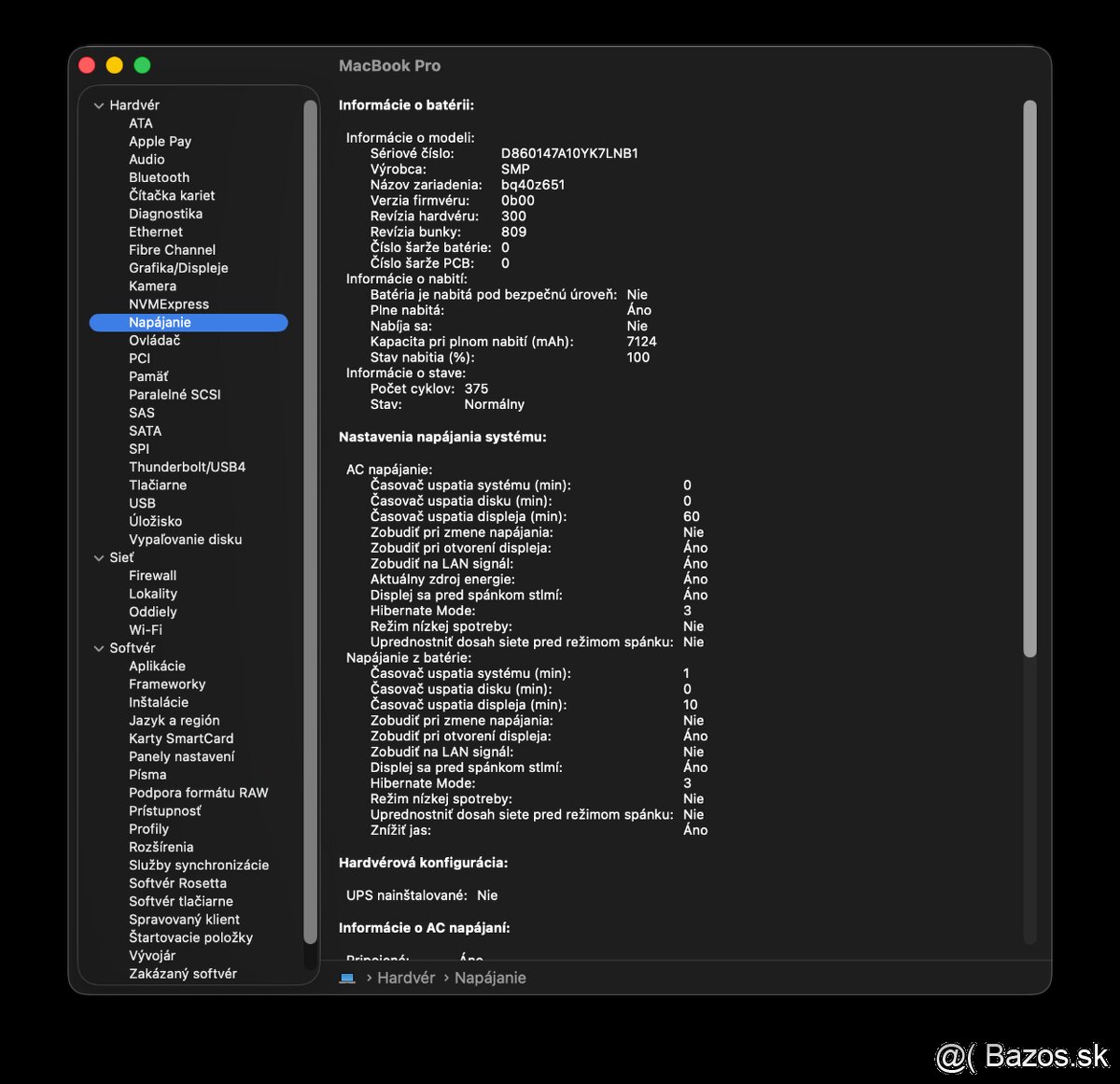 Predám Apple MacBook Pro 16, i9, 16GB, 1TB - 14