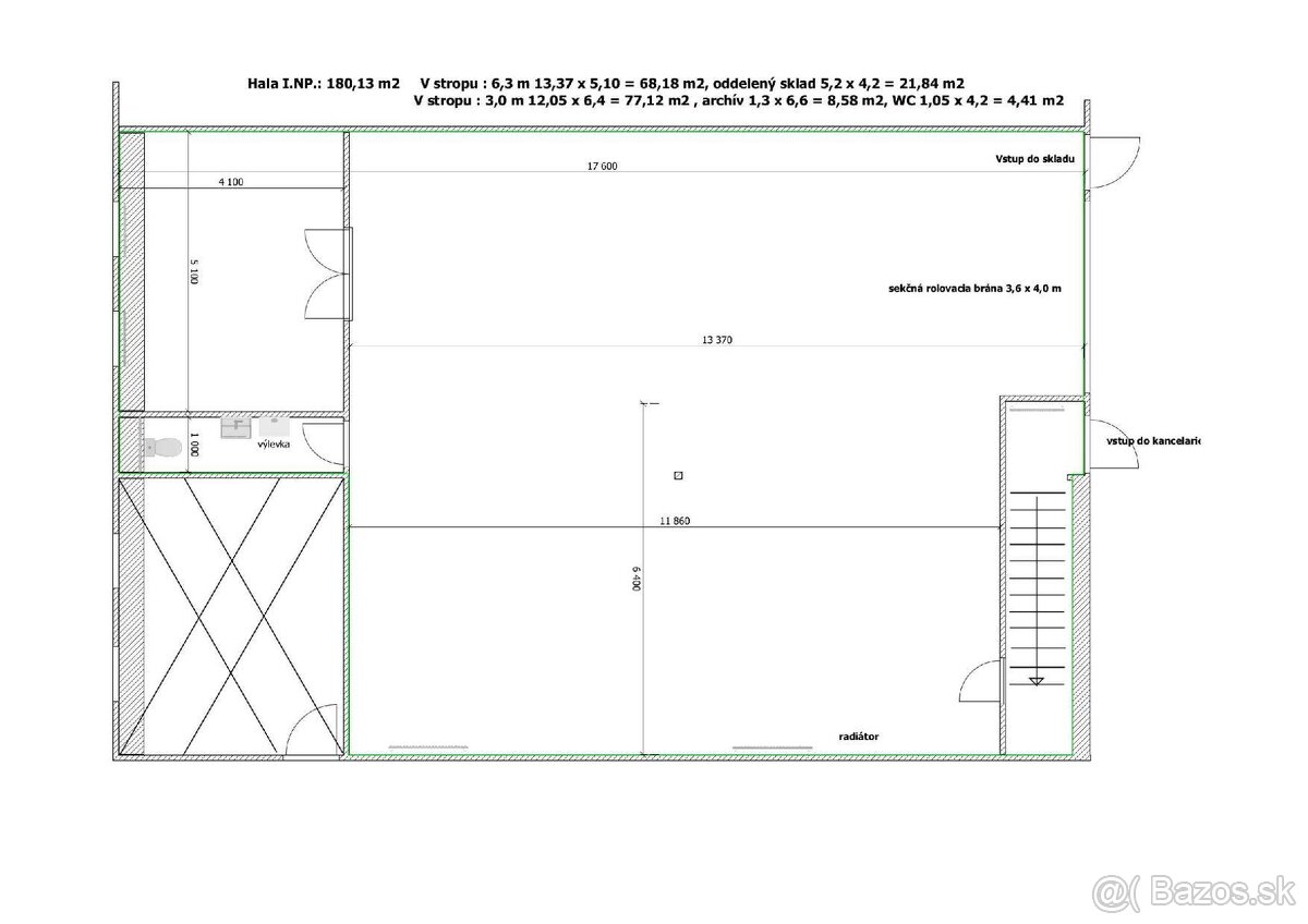 Reality Kolesár prenajíma SKLAD Jarmočná v KE JUH - 14