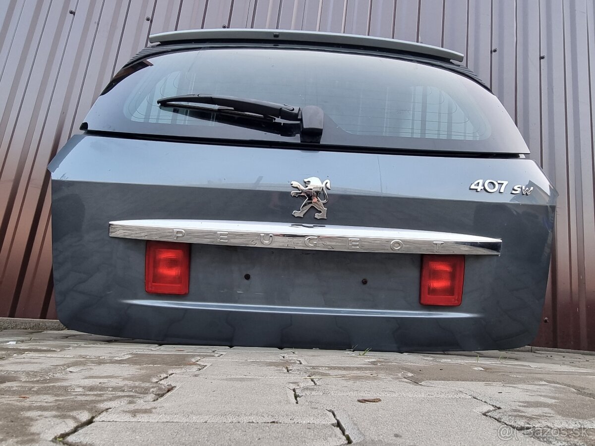Peugeot 407 SW kufrové dvere - 14