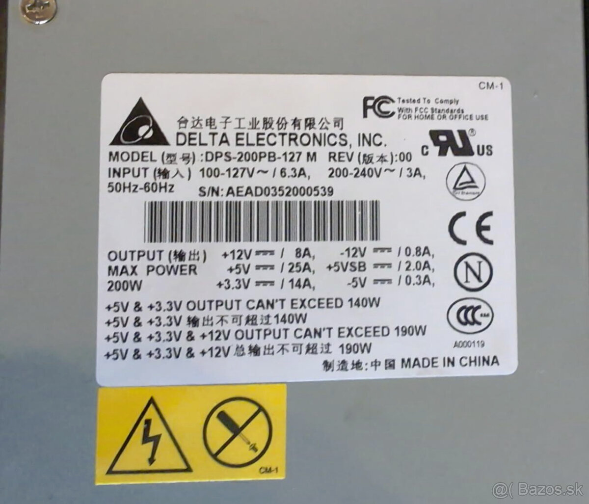 Predám server MSI MS-9211 - 14