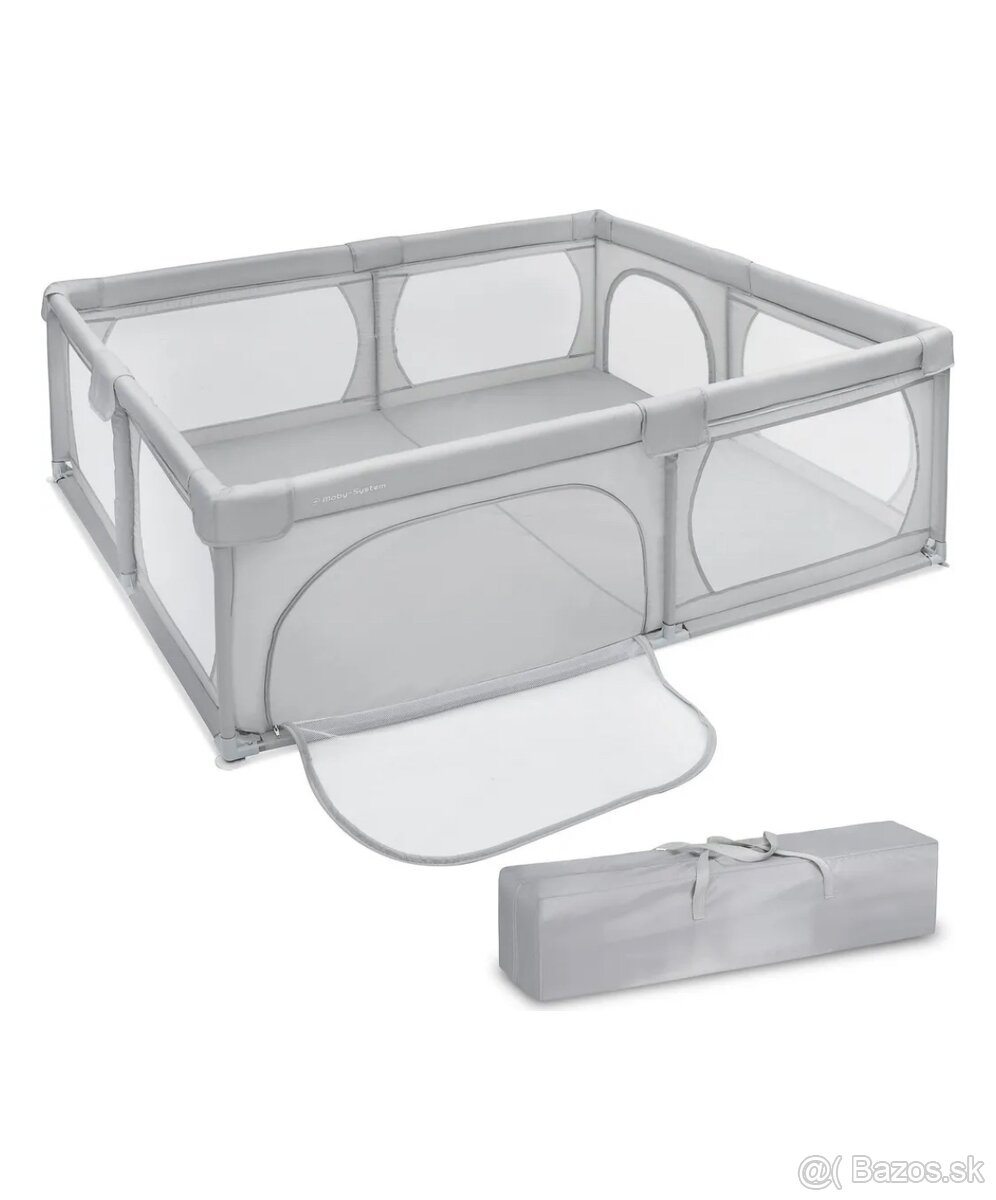 Veľká ohrádka 200 cm x 180 cm - detské ihrisko, suchý bazén - 14