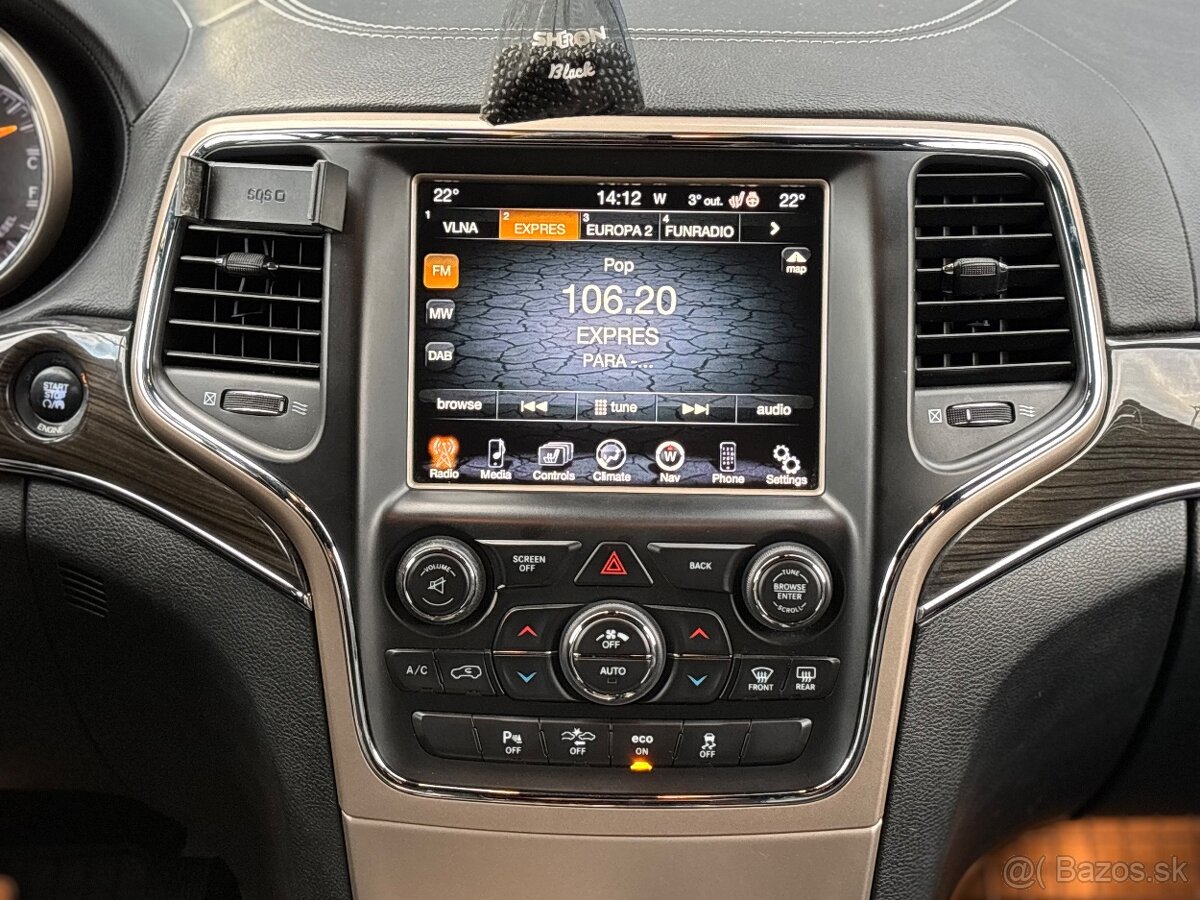 Jeep Grand Cherokee 3.0 CRD 184 kW | 4x4 |OVERLAND| r. 2015 - 14