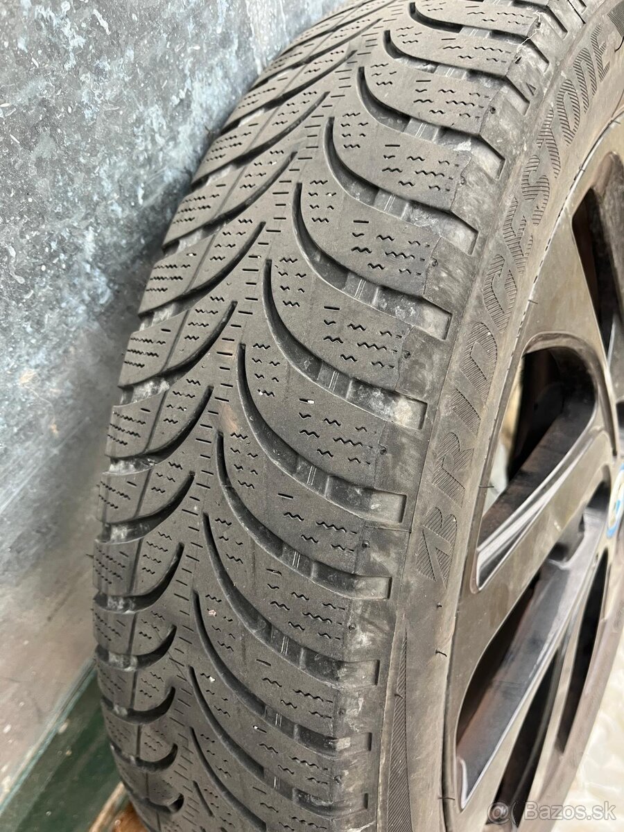 Komplet sada zimných pneumatík na originál BMW hliníkových - 14