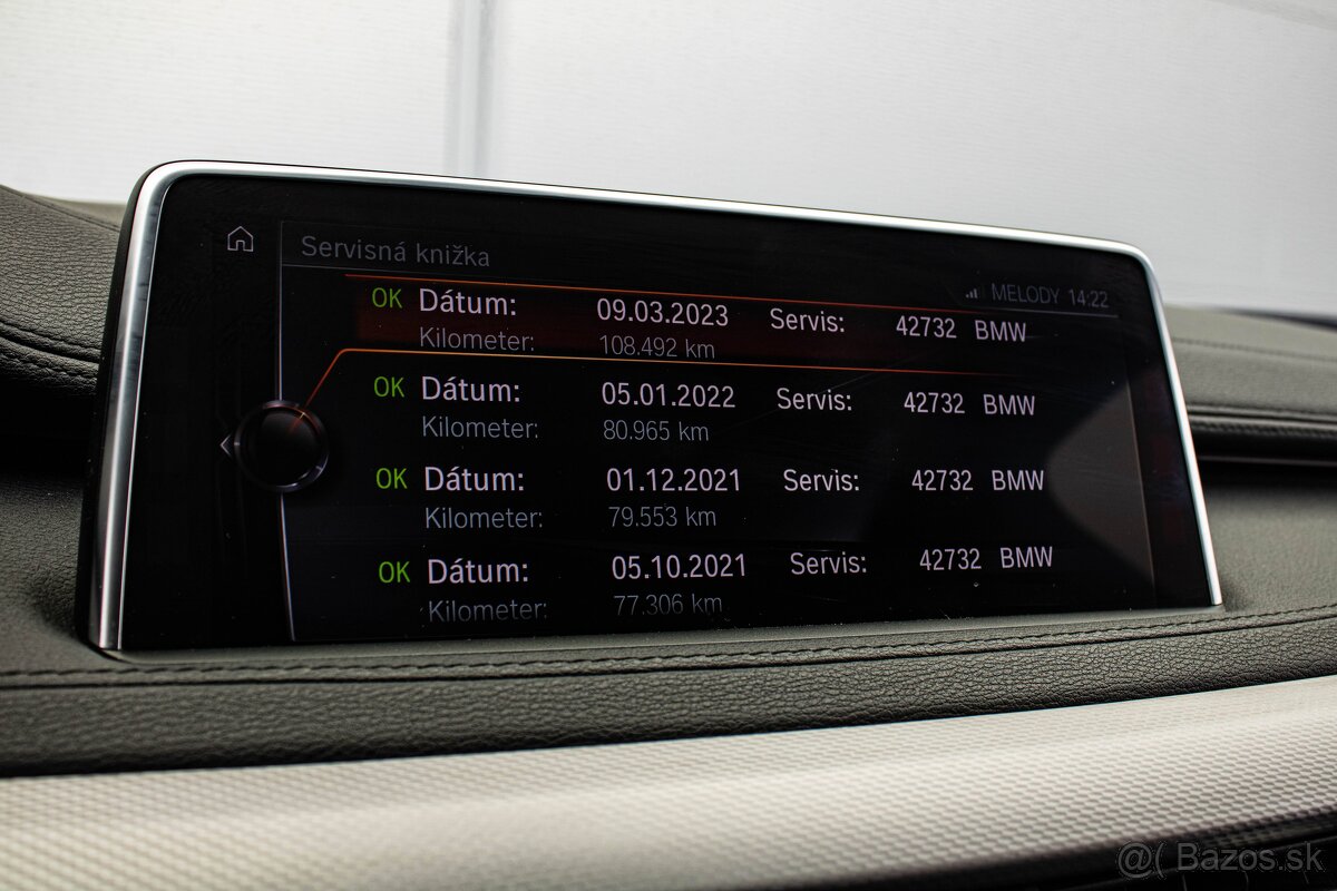 BMW X6 xDrive 40d M Sport, Slovenské, Nelakované - 14