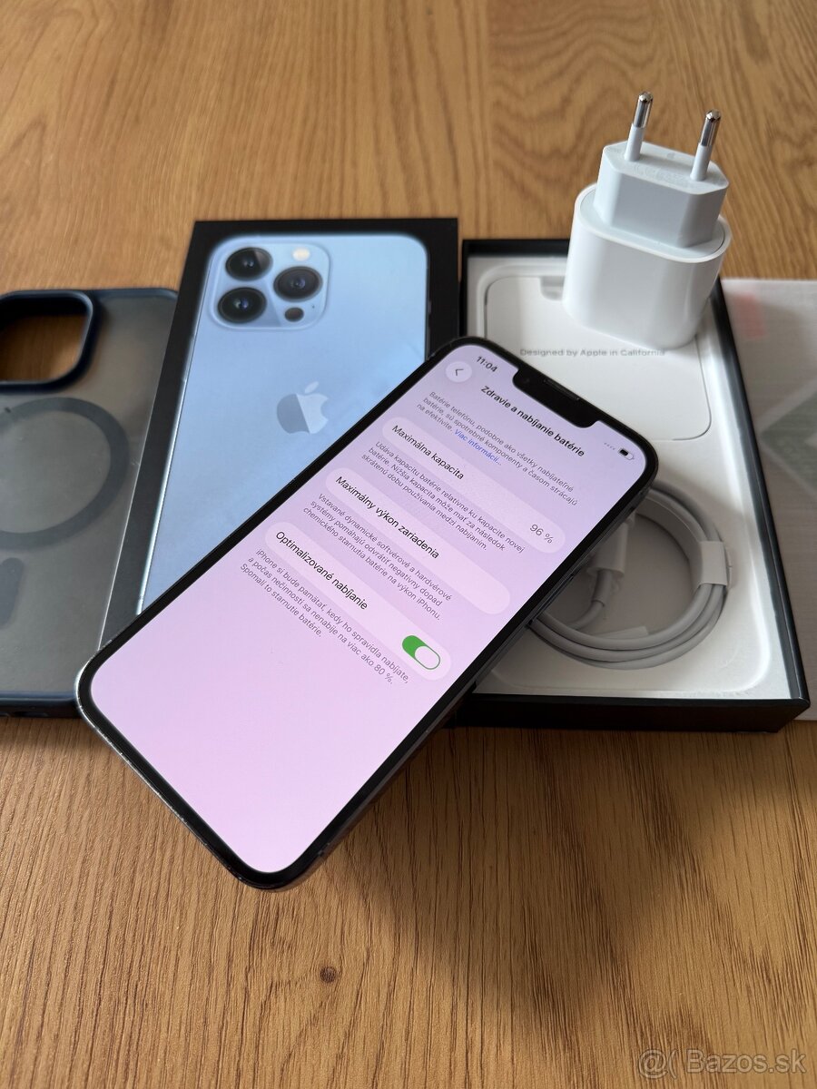 iPhone 13 Pro 256 gb Sierra Blue v záruke + príslušenstvo - 14