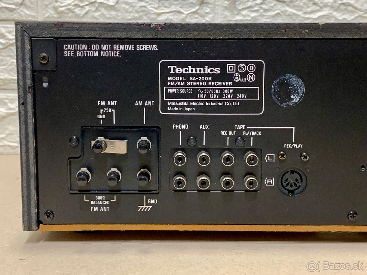 Technics SA-200K …. Stereo Receiver - 14