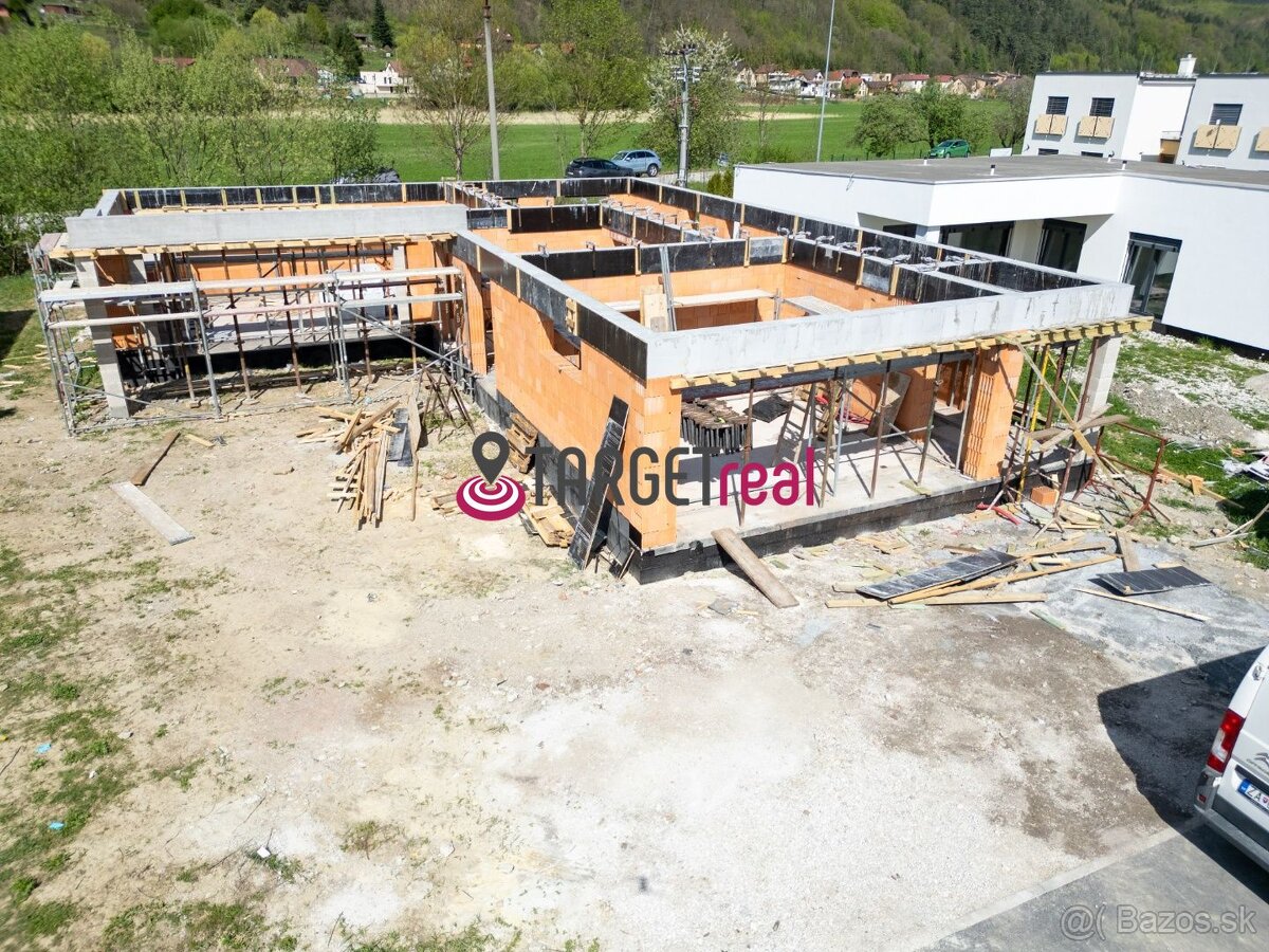 Exkluzívna novostavba 4-izbového bungalovu s dvojgarážou – T - 14