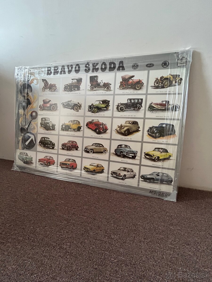 Retro plagáty v rámoch - 14