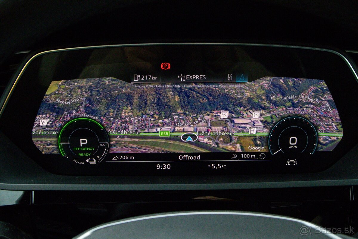 Audi E-tron Sportback 55 -2023/38tis. KM- Quattro -NEBÚRANÉ - 14