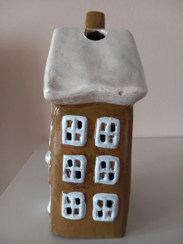 Keramický domček na čajovku 20,5x11,5x7,5 cm - 14