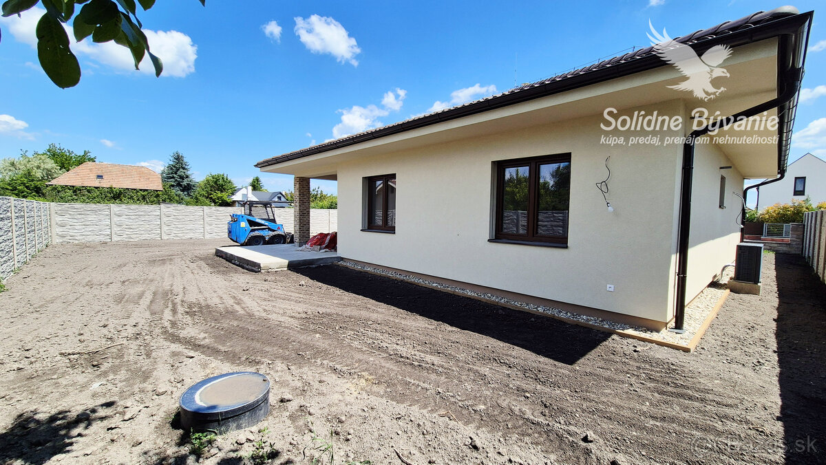 Na predaj skolaudovaná 4-izbová novostavba rodinného domu v - 14