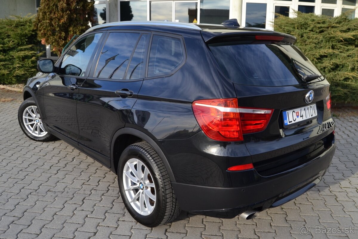 BMW X3 2.0 D X DRIVE, NAVI, FÓLIE, KOŽA, ALU R17, BIXENÓNY - 14