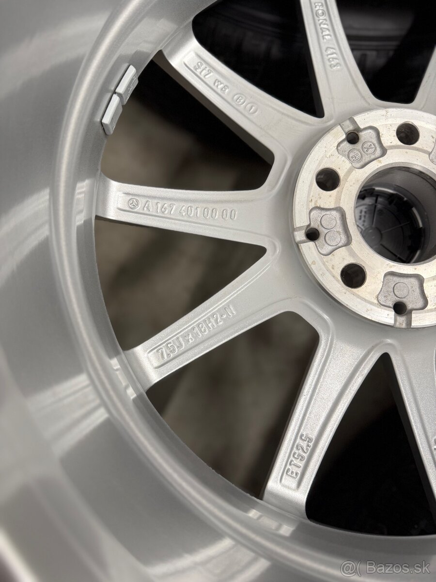 Nepoužitá zimná sada 5x112 R18 , 235/60/18 Mercedes Benz GLE - 14