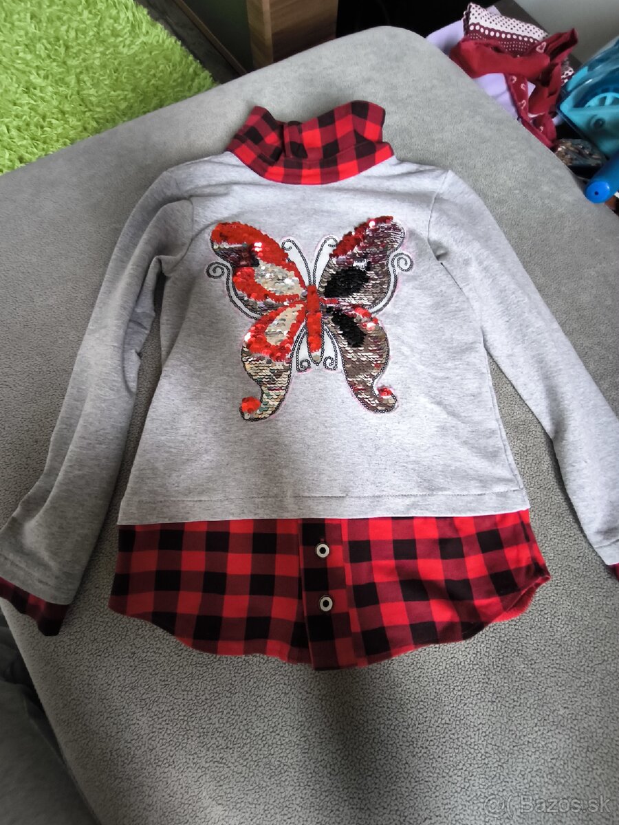 Obrovský balík pre dievča veľkosť 122/128 - 14