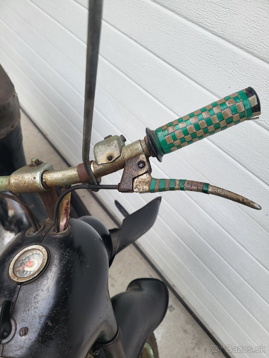 Jawa pionier typ 555 original čierna r.v 1962 - 14