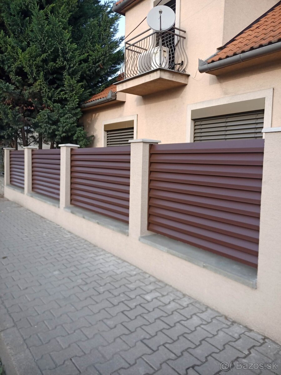 Hliníkové oplotenie - 14