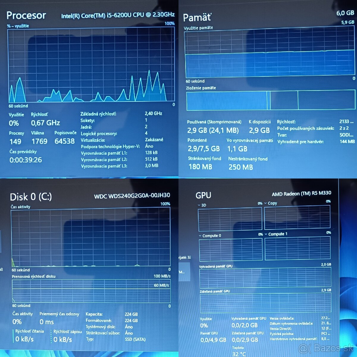 Notebook HP 15-AY032NI - 14