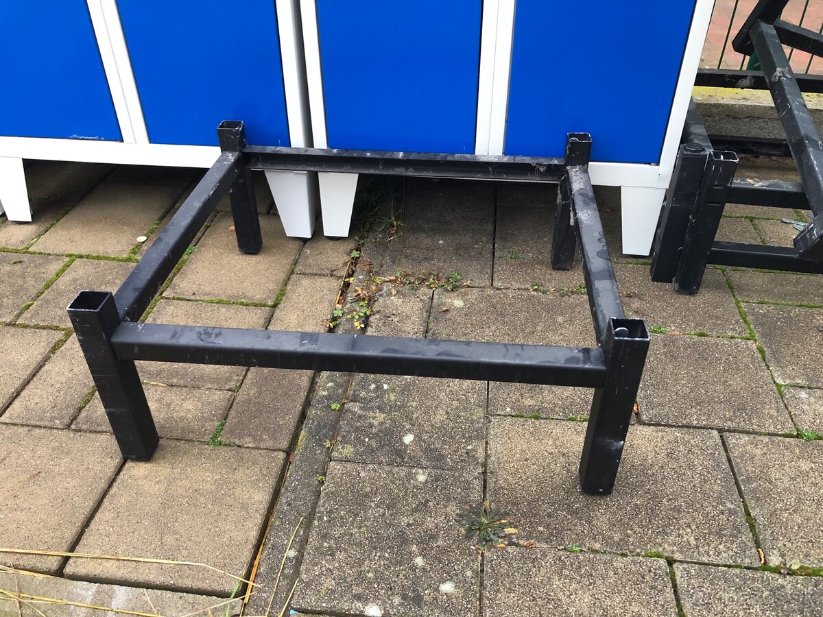 Kovová šatníková skrinka 60x49x180cm 4 boxy - 14