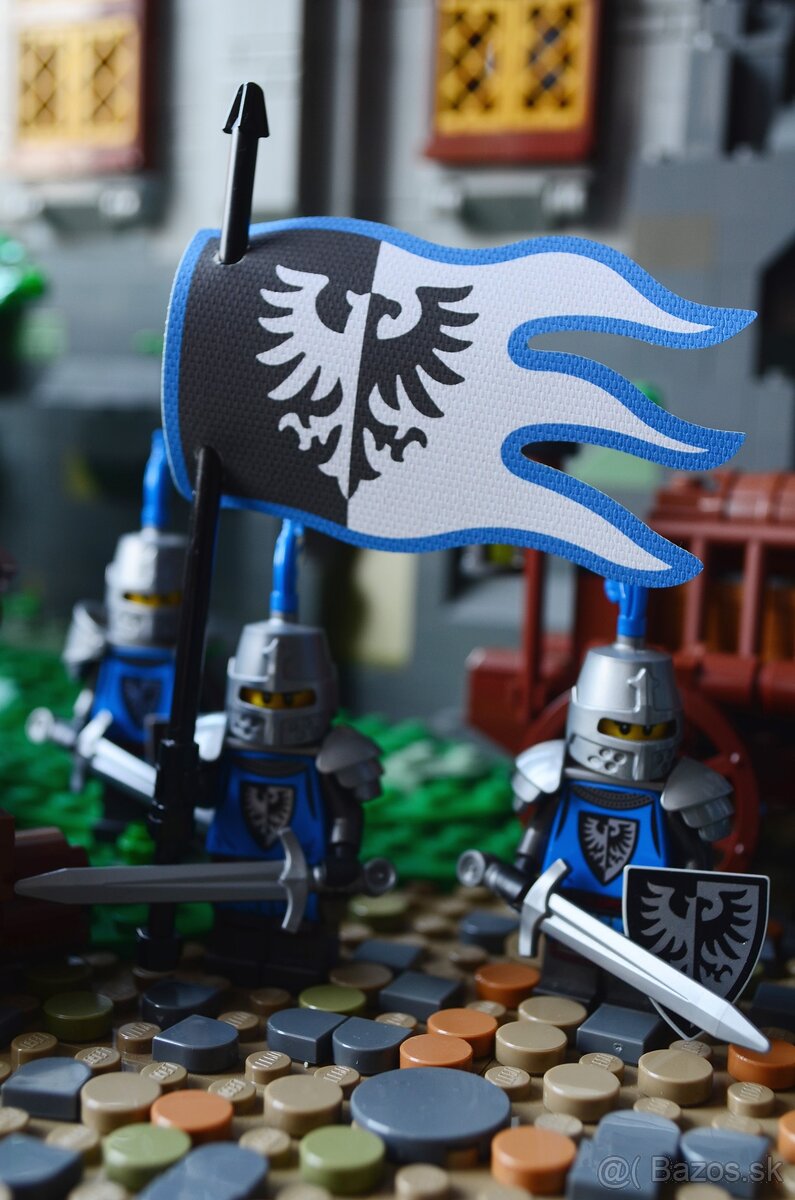 Predám Vlajky a Plášte pre lego castle - 14