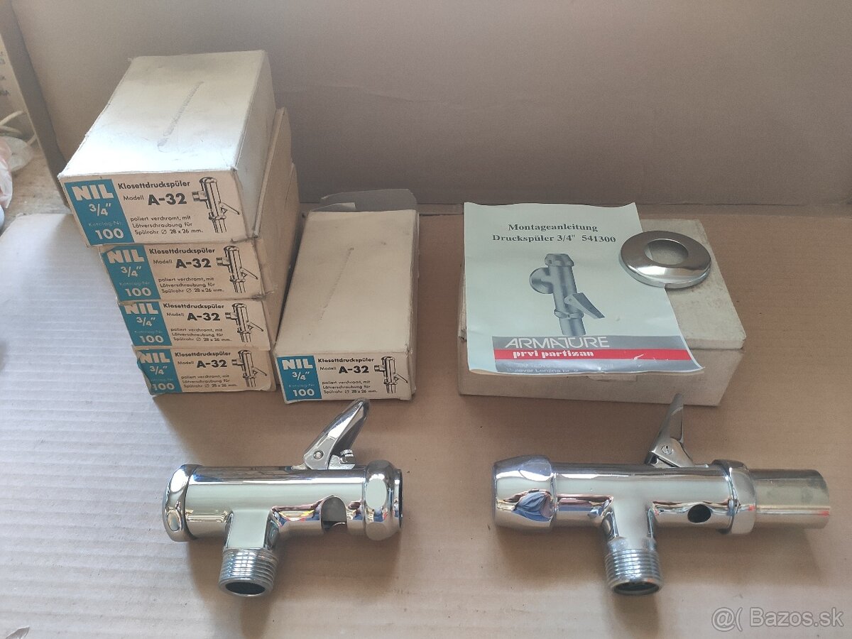 Predam nepouzitu armaturu a baterie - 14