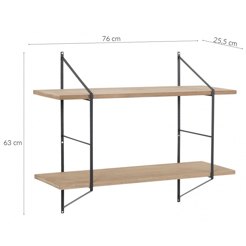 Variabilný nástenný regál - 14