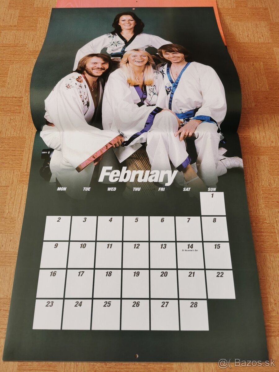 ABBA CALENDAR 2009 - 14