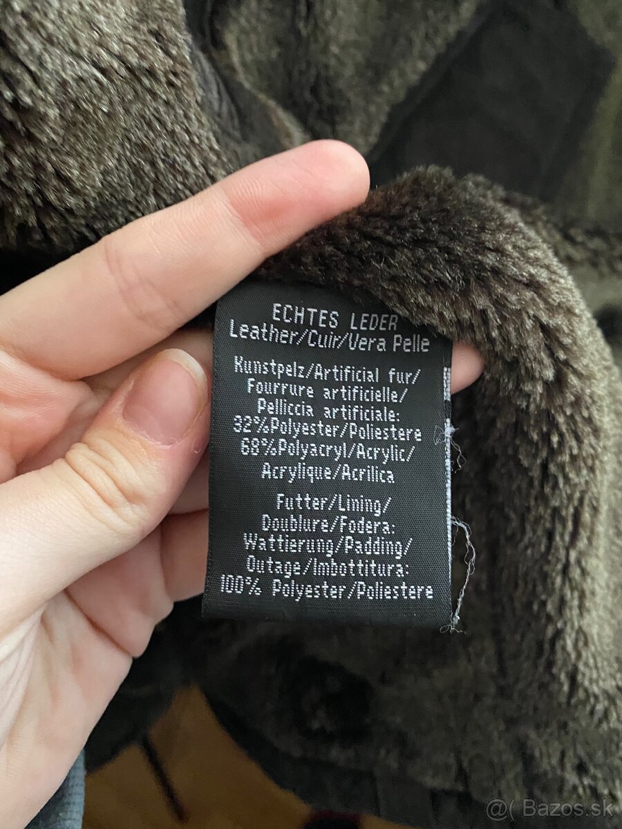 Kožená bunda z jelenice - 14