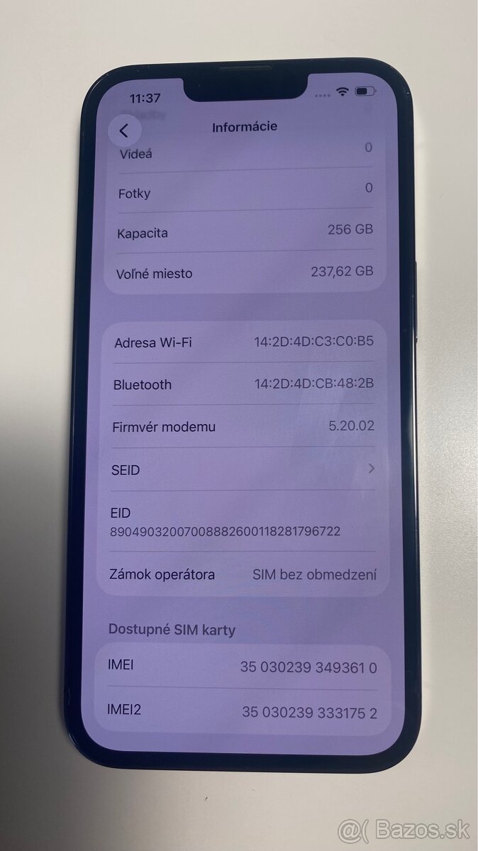 iPhone 13 Pro, batéria 82% - 14