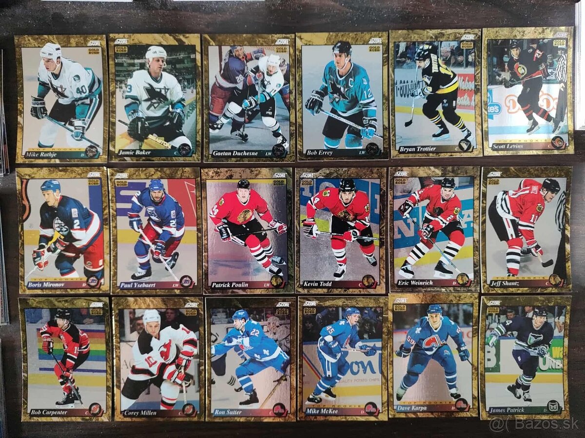 Predám hokejove kartičky z 90 rokov (ultra,parkhurst,score, - 14