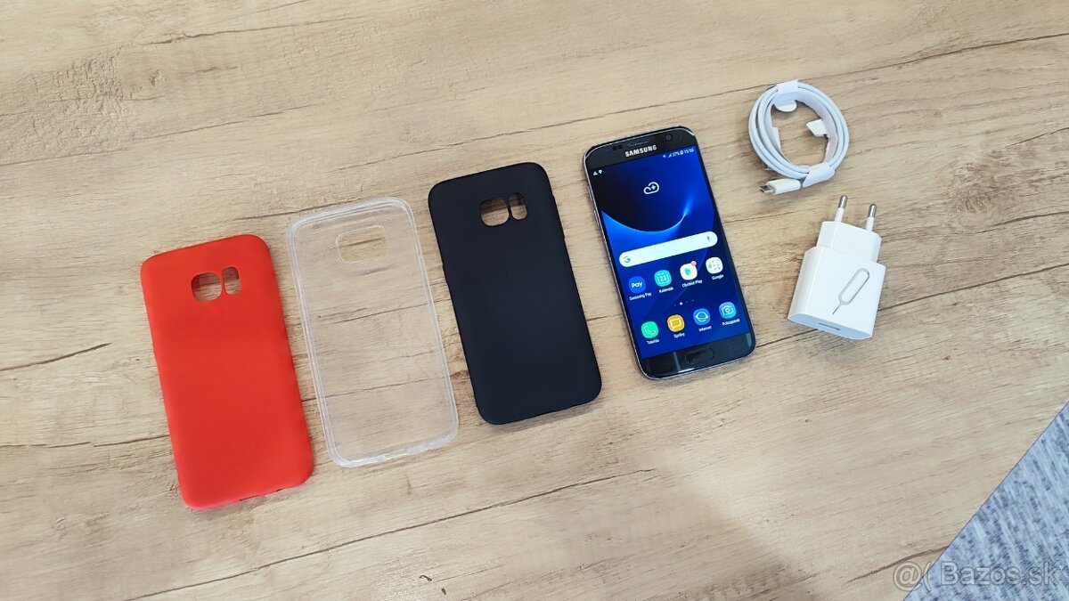 Samsung Galaxy S7 black - super stav - 14