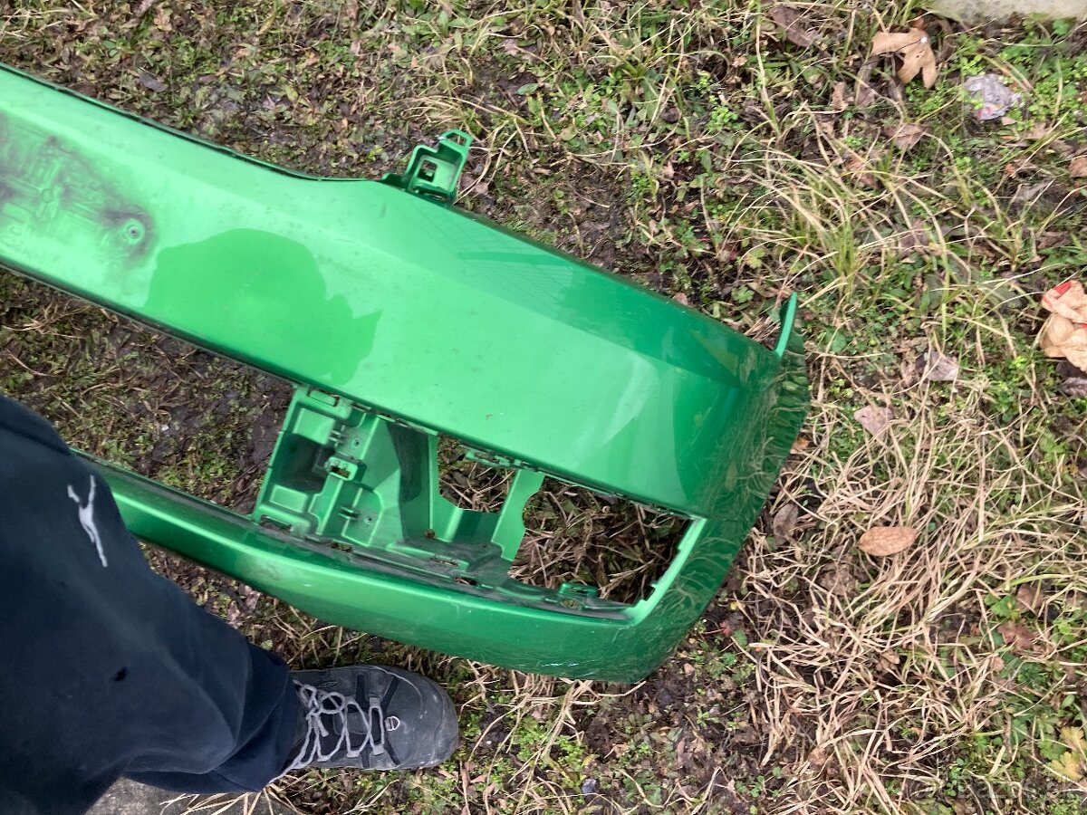 Predni naraznik skoda rapid zeleny - 14