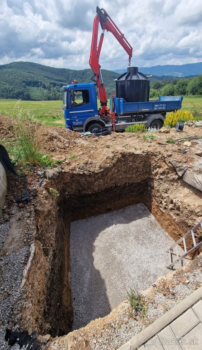 Doprava - preprava s hydraulickou rukou - 14