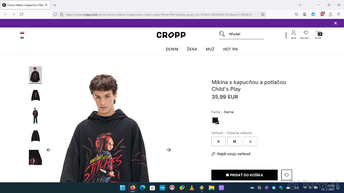 Mikiny HM, Mikiny Chucky (Child's Play) - 14