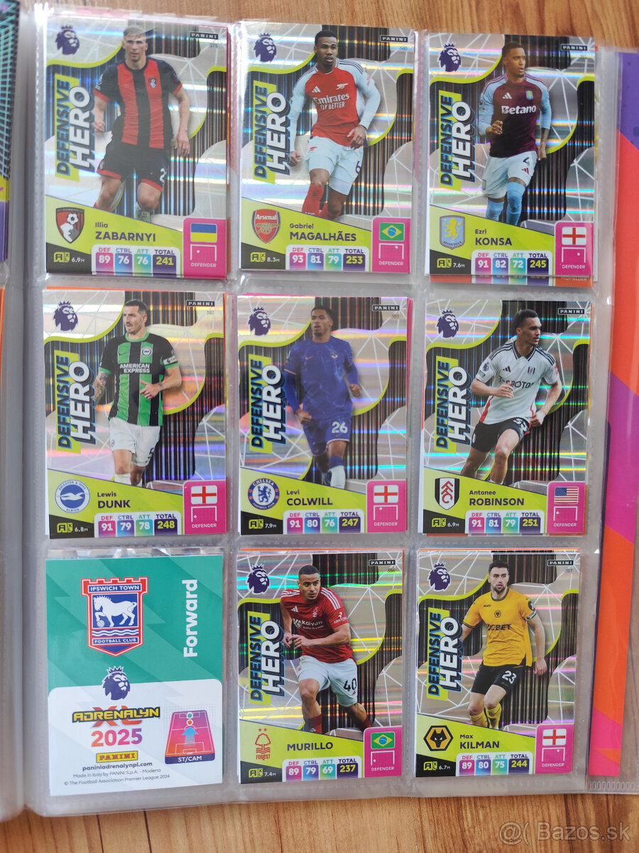 Futbalové kartičky Adrenalyn Premier League 2025 - 14