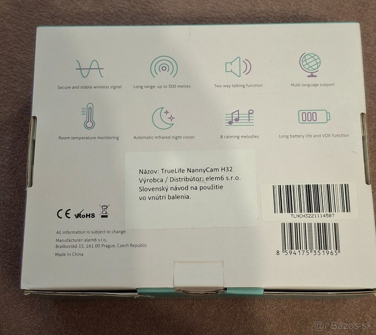 TrueLife NannyCam H32 - 14