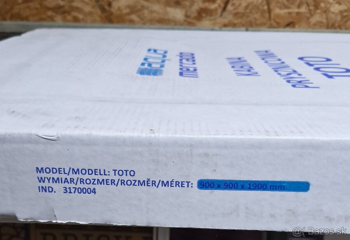 AKCIA - SPRCHOVÝ KÚT 90x90x190 - 14