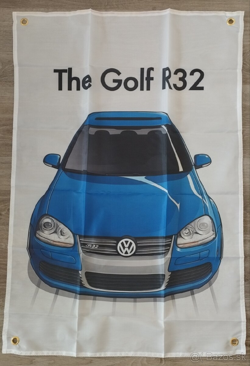 Vlajky VW Golf Mk1, Mk2, Mk3,GTI,G60 rallye ,VR6 - 14