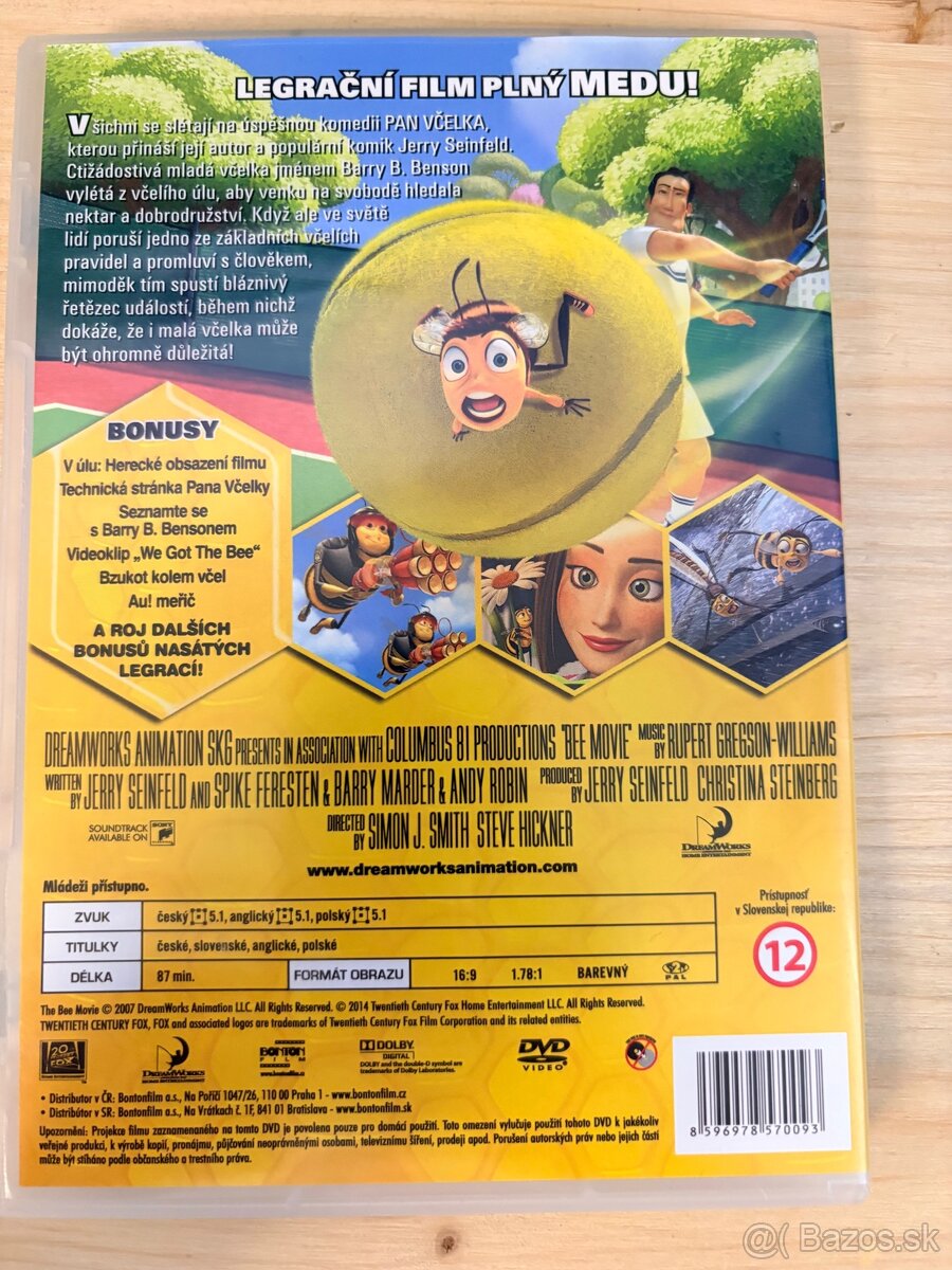 DVD filmy po 2 EUR / KS - 14