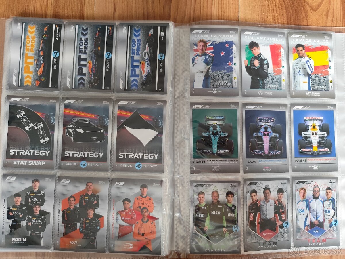 Predám kartičky Formula 1 - 14