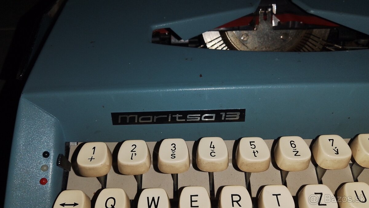Starožitný písací stroj Maritsa 13 / SK - 14
