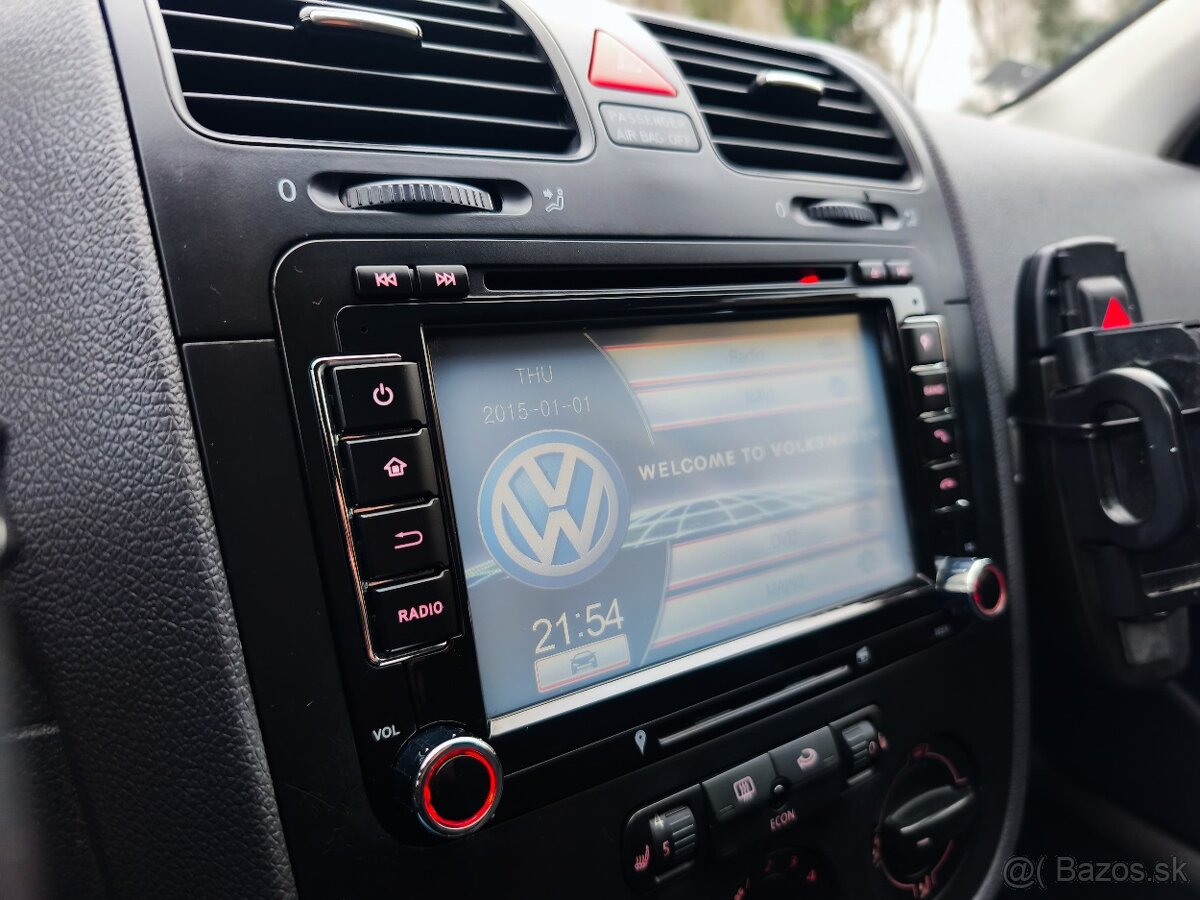 Volkswagen Golf 5 R-Line Hatch 1,9 TDI diesel čierna met - 14