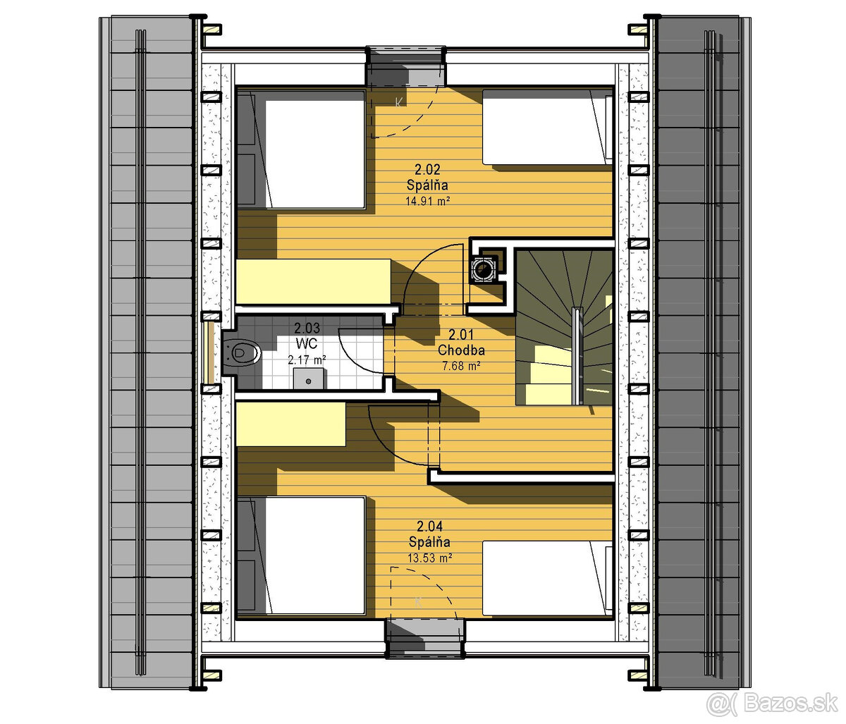 Chatky pod Hoľou – moderné bývanie v srdci Oravy - 14