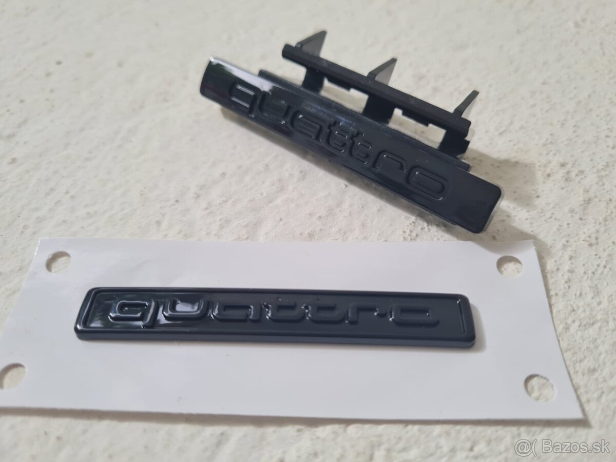 QUATTRO menší nápis do masky v rôznych farbách - 14