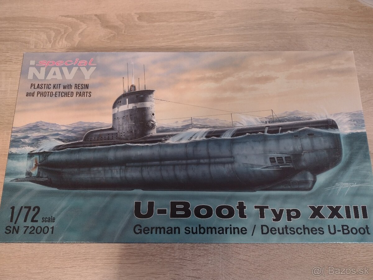 Plastikové modely techniky, ponoriek a lodí 1:72 - 14